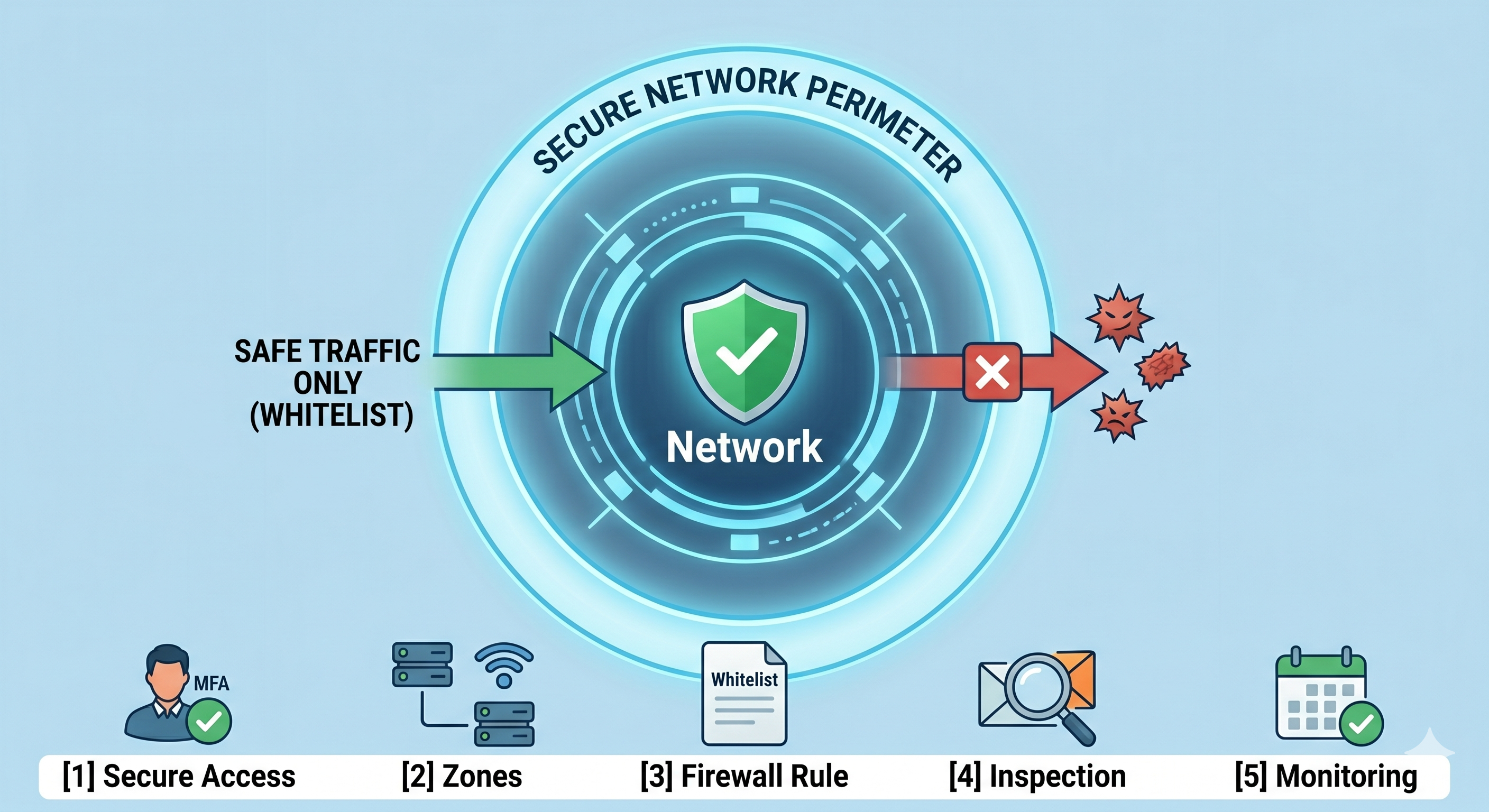 Advanced firewall features and architecture